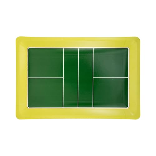Pickleball Court Paper Plates 12 Pack - 11