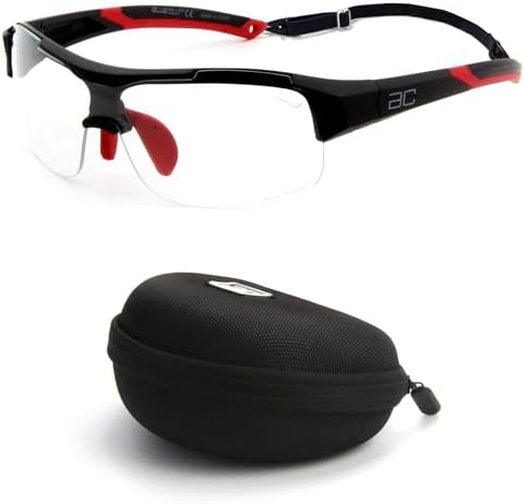 BLUE CUT Sports Safety Goggles Interchangeable Sun Lens Anti Fog UV Protection Indoor Outdoor Pickleball Cycling Basketball