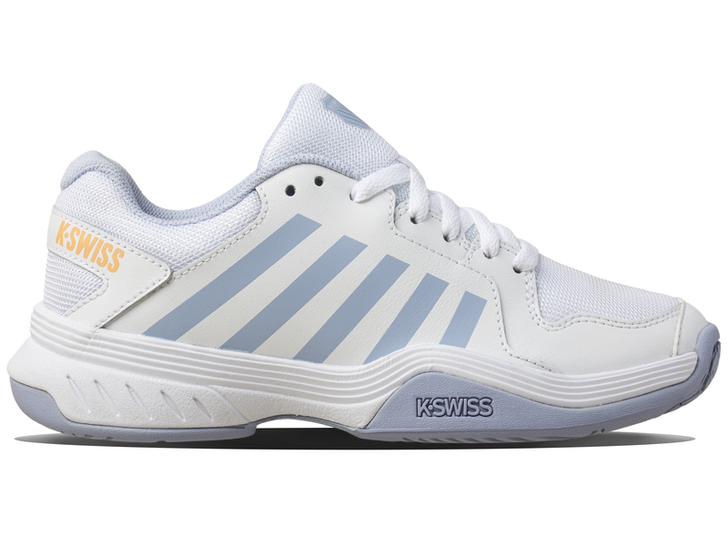 K-Swiss COURT EXPRESS PICKLEBALL | WHITE/HEATHER/PEACH FUZZ
