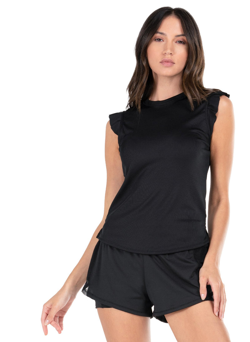 Lucky in Love Bring It On Rib Tank