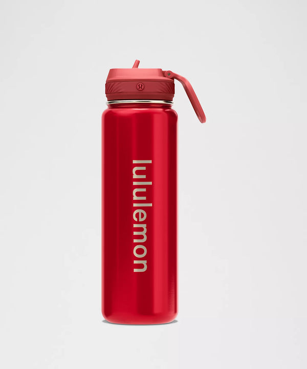 Back to Life Sport Bottle 24oz. Straw Shine Lid