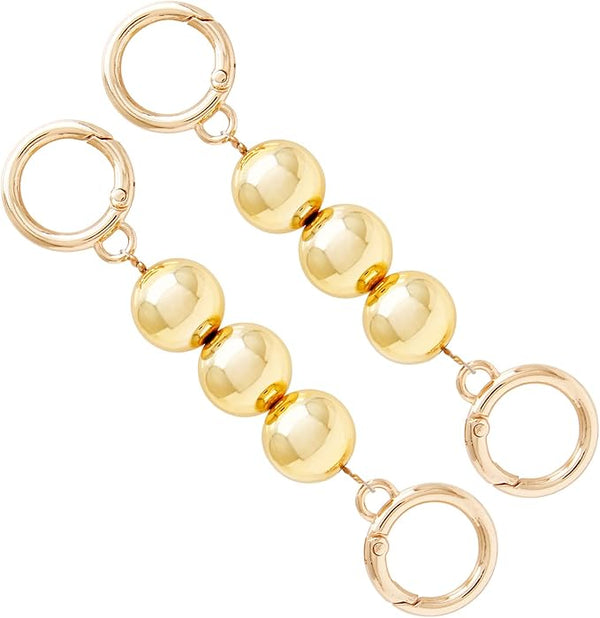 Beaded Ball Keychain