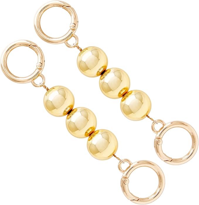 Beaded Ball Keychain