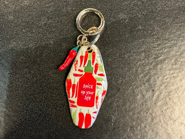 Pepper Spice Keychain