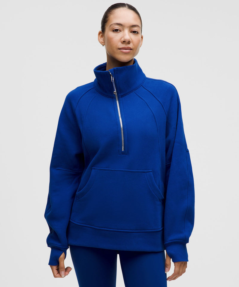 Lululemon Scuba Oversized Funnel-Neck Half Zip Long