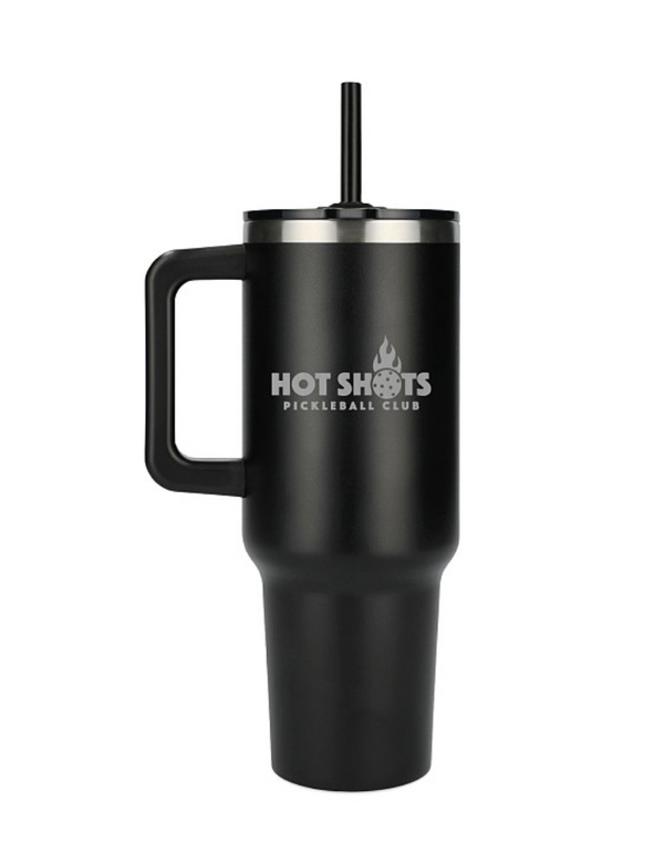 Hot Shots Logo Tumbler EasySip 40 oz