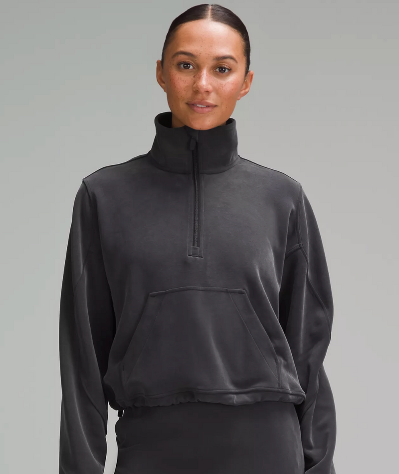 Lululemon Brushed Softstreme Half Zip