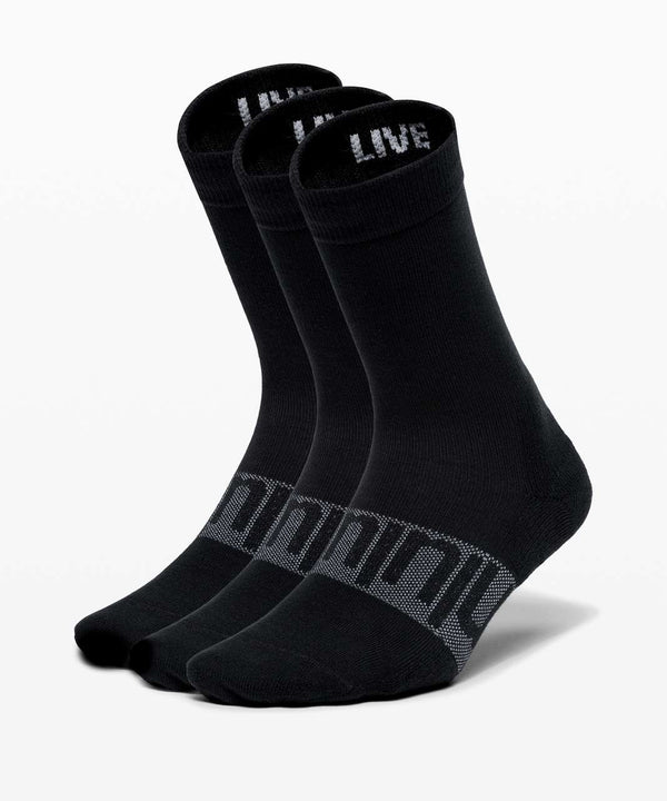 Lululemon Daily Essential Socks - Black